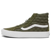 Vans OG Sk8-Hi LX Checkerboard - Grape Leaf Unisex Sneakers Green VN0A4BVB50K 40.5