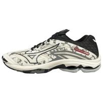Mizuno Wave Lightning Z7 Marble White Unisex Sneakers Black Grey V1GA220061 38
