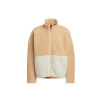 Adidas ID Boa Embroidered Logo Zip-Up Stand Collar Jacket Men Outerwear Yellow White HP1423 L beige