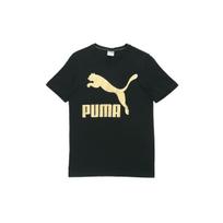 Puma Essential Logo Short Sleeve T-Shirt Men Tops Black 579405-51 L beige