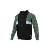 Adidas UB TT Deco Colorblock Knit Hooded Jacket Men Outerwear Black GP1817 S