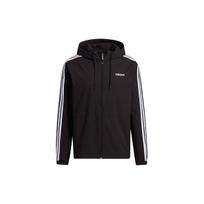 Adidas Neo Classic Three-Stripe Windproof Waterproof Sports Hooded Jacket Men Jackets Black GP4909 S