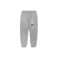 Nike Logo Cherry Blossom Mid-Rise Tapered Knit Joggers Men Bottoms Light-Grey DX0795-063 XXL gray