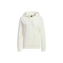 Adidas Mh Bos Hoodie With Logo Print Women Tops Pink White HM7070 L