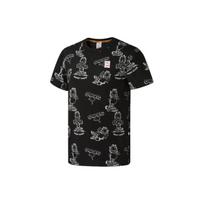 Puma Garfield Print Pullover Crew Neck Short Sleeve T-shirt Men Tops Black 534434-01 XS black