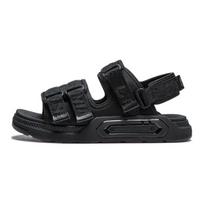 Li Ning Coka Young Light Foam Non-Slip Shock Absorbing Breathable Lightweight Kids Sandals Kids Sandals Black YKUU006-3 34