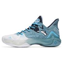 Anta Crazy Tide 4 Husky Shock Absorption Non-Slip Wear-Resistant Low-Top Basketball Shoes Men Basketball Shoes Blue White 112241106-4 41