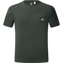 FILA Basic Simple Outdoor Sports Breathable Round Neck Running Basketball Fitness Knitted Short Sleeve T-Shirt Men Tops Dark-Gray-Green A11M327111FDG M black