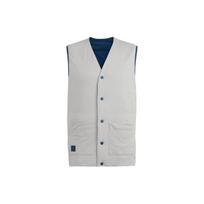 Adidas Solid Color Logo Button Windproof Reversible Vest Men Vests Navy-Blue HG3261 L