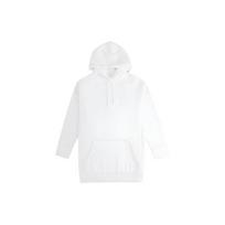 Levis Solid Color Letter Logo Printed Hooded Pullover Long Sleeve Sweatshirt Women sweatshirt White 77394-0001 XS