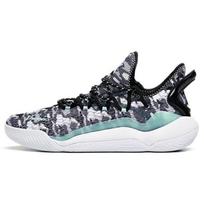 Anta Light Cavalry 5 Shock Absorbing Non-Slip Wear-Resistant Low-Top Basketball Shoes Men sneakers Gray Black White 112021608-3 40 gray