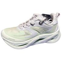 Anta Comfortable Trendy Mesh Shock Absorbing Non-Slip Low-Top Casual Running Shoes Women sneaker Purple White Blue 122225596-2 36 white
