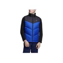 Adidas Stand Collar Warm Color Block Comfortable Vest Men Vests Black Blue H20781 L