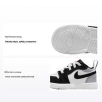 Air Jordan 1 Low ALT SE TD Balti Juodi Matinio Sidabro Kūdikio Sportbačiai Ugnies Raudoni IB3886-106 22