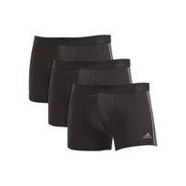 Adidas Apsauginiai nuo nutrynimų, greitai džiūstantys, tampūs medvilniniai bokseriai-trumpikės, 3 vnt., vyriški apatiniai 4A2M02-000 M black