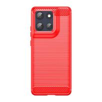 Dėklas Motorola Moto G86 Moto G86 Power dangtelis Minkštas silikoninis Patvarus buferis Apsauginiai telefono dėklai Motorola Moto G86 Funda Motorola Moto G86 Power raudona