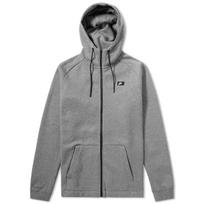 Nike Moderni vyriška džemperis su užtrauktuku, anglies pilka 835858-091 L gray