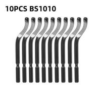 10pcs BS1010 Deburring Blades Without Handle Burr Trimming Scrapers Blade Replacement for Deburr Blades Set