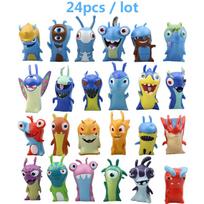 24 New Models Cartoon Anime Slugterra Action Figures Mini Slugterra Pvc Figures Toys Gifts For Children For Kids Adults Children's Birthday Gift