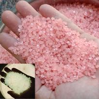 1000pcs 3-5mm Luminous Sand Glow In Dark Pebbles Stone Home Garden Yard Outdoor Path Lawn Decorations Fish Tank Aquarium Decor oranžinė