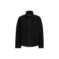 Adidas Id Boa Jacket With Solid Color Logo Embroidery And Zip-Up Stand Collar Men Outerwear Black HP1420 XL black
