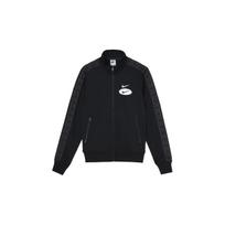 Nike Sportswear Swoosh League Full-Zip Casual Stand Collar Fitted Jacket Men Tops Black DM5474-010 M