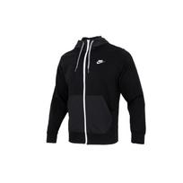 Nike Sportswear French Terry Logo Full-Zip Hoodie Jacket Men Outerwear Black CZ9945-010 M
