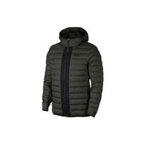 Nike LeBron James Sports Casual Warm Hooded Down Jacket Winter Men Outerwear Dark-Green 927217-355 S