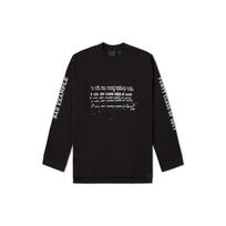 Puma Fenty Logo Print Loose Fit Crew Neck Sweatshirt Men Sweatshirt Black 575871-01 XS