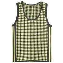 adidas x Wales Bonner Crochet Vest Semi Frozen Yellow/Night Brown Men Outerwear IY2046 S