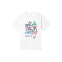 Levis Printed Crew Neck Short Sleeve T-Shirt Men Tops White 22491-0965000 XS