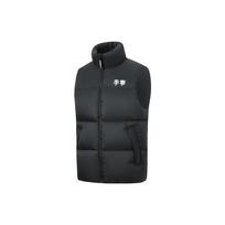 Li Ning Color Block Stand Collar Down Vest Unisex Vests Black AMRT047-2 XL