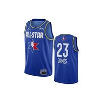 Nike Lakers Cavaliers Retro City Edition James 23 Print Sleeveless Basketball Jersey Men jersey Blue CJ1062-400 M