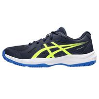 ASICS Upcourt 6 GS Midnight Safety Yellow Kids Sneakers Blue 1074A045-401 39.0 black