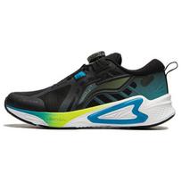 Li Ning Children Zhuque 1.0 Fabric Light Foam Low Top Running Shoes Kids sneaker Black YKFU004-5 36