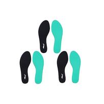 Li Ning PU Foam Soft Cushioning Comfortable Sports Insoles Men Insoles Black Green YQAT035-1 36⅓