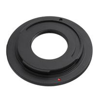 M42 C NEX Juodas aliuminio lydinio objektyvo adapterio žiedas skirtas M42 C laikiklio kameros objektyvui į Sony NEX laikiklio kamerą