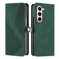 Z Fold7 5G 2025 Flip Case For Samsung Galaxy Z Fold 7 Leather Texture Wallet Funda For Galaxy Z Fold 6 5 4 3 Luxury Cover Samsung Z Fold 6 žalia