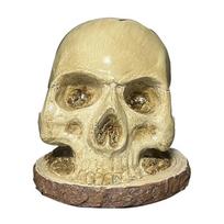 Skull Knife Holder Halloween Kitchen Decor Knife Storage Rack Horror Halloween Ornament Home Kitchen Storage Accessories