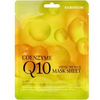 BARONESS Coenzyme Q10 Mask Sheet,21g - niisutav lehtmask koensüüm Q10-ga.