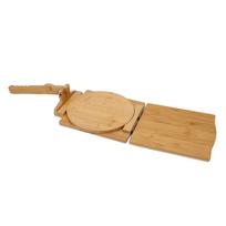 Wooden Tortilla Press Rotatable Kitchen Wood Dough Presser Heavy Duty Corn Tortilla Machine