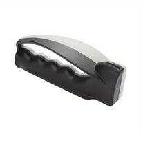 1pc Multifunction Household Sharpener Knife Sharpeners Convenient Manual Quick Whetstone Sharpener Tools šviesiai pilka spalva