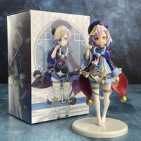 17CM Anime Game Genshin Impact Figure Qiqi Cute Standing Posture Anime Model Toys Gifts Collection Decoration Ornaments PVC With box black