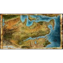 Tapestry map of Thedas from Dragon Age 75x100 juoda