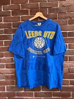 Very Rare 90s Leeds United Tshirt Vintage Kick Sportswear XL blue Unisex T-Shirt S
