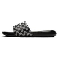 Nike Victori One Printed Slide Just Do It Checkered Men Sneakers Black White CN9678-004 46 black