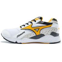Mizuno Mondo Control White Saffron Unisex Sneakers Black D1GA201174 38.5