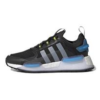 Adidas NMD_R1 V3 J Black White Kids Sneakers Core-Black Cloud-White Team-Semi-Solar-Yellow GW1481 37⅓