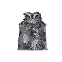 Jordan Wings Palm Print Basketball Vest Men Tops Smoke-Grey CJ4315-084 XS