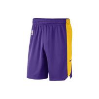 Nike NBA Los Angeles Lakers Shorts Men Bottoms Purple AJ5078-504 L